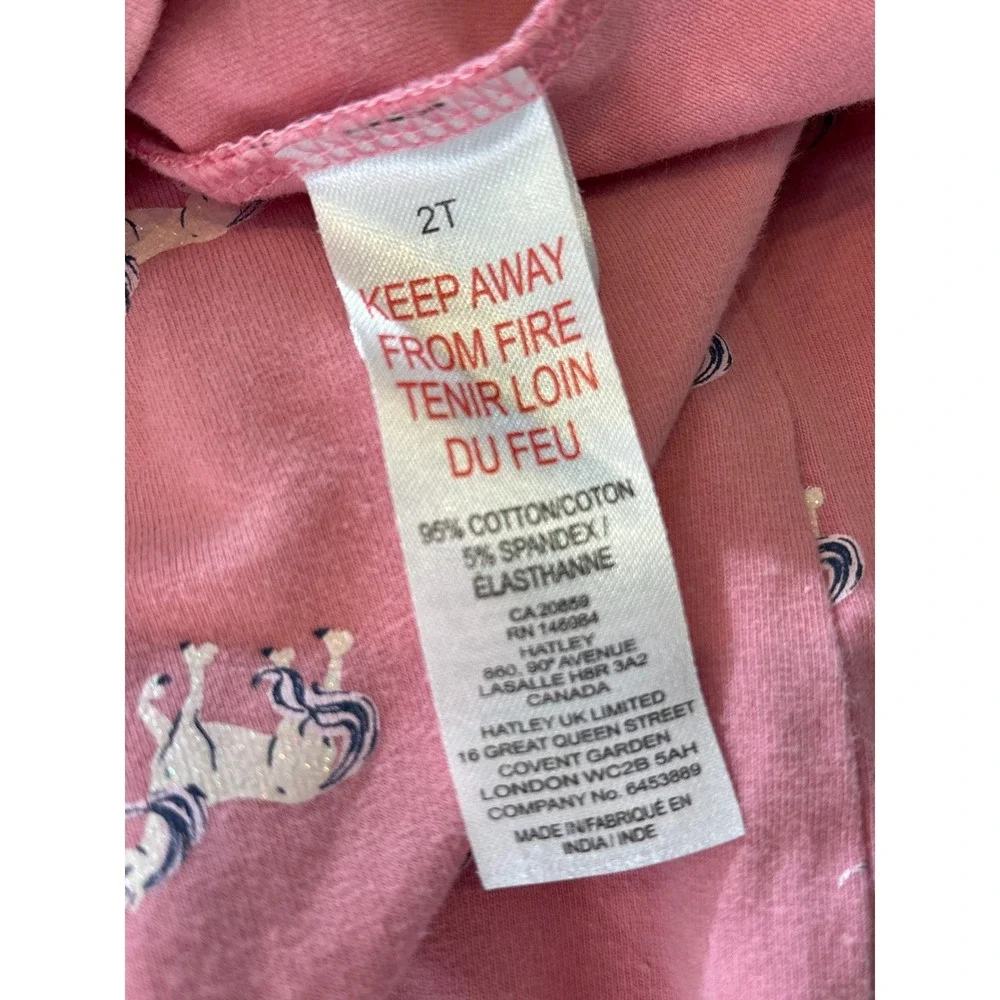Hatley Toddler Girls Pink horse dress 2T‎